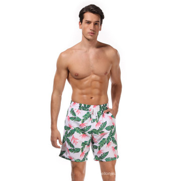 Custom Wholesale Summer Men Trunk Short Pants Trackshorts Swimpant Printing Swimming Board Beach Short for Men